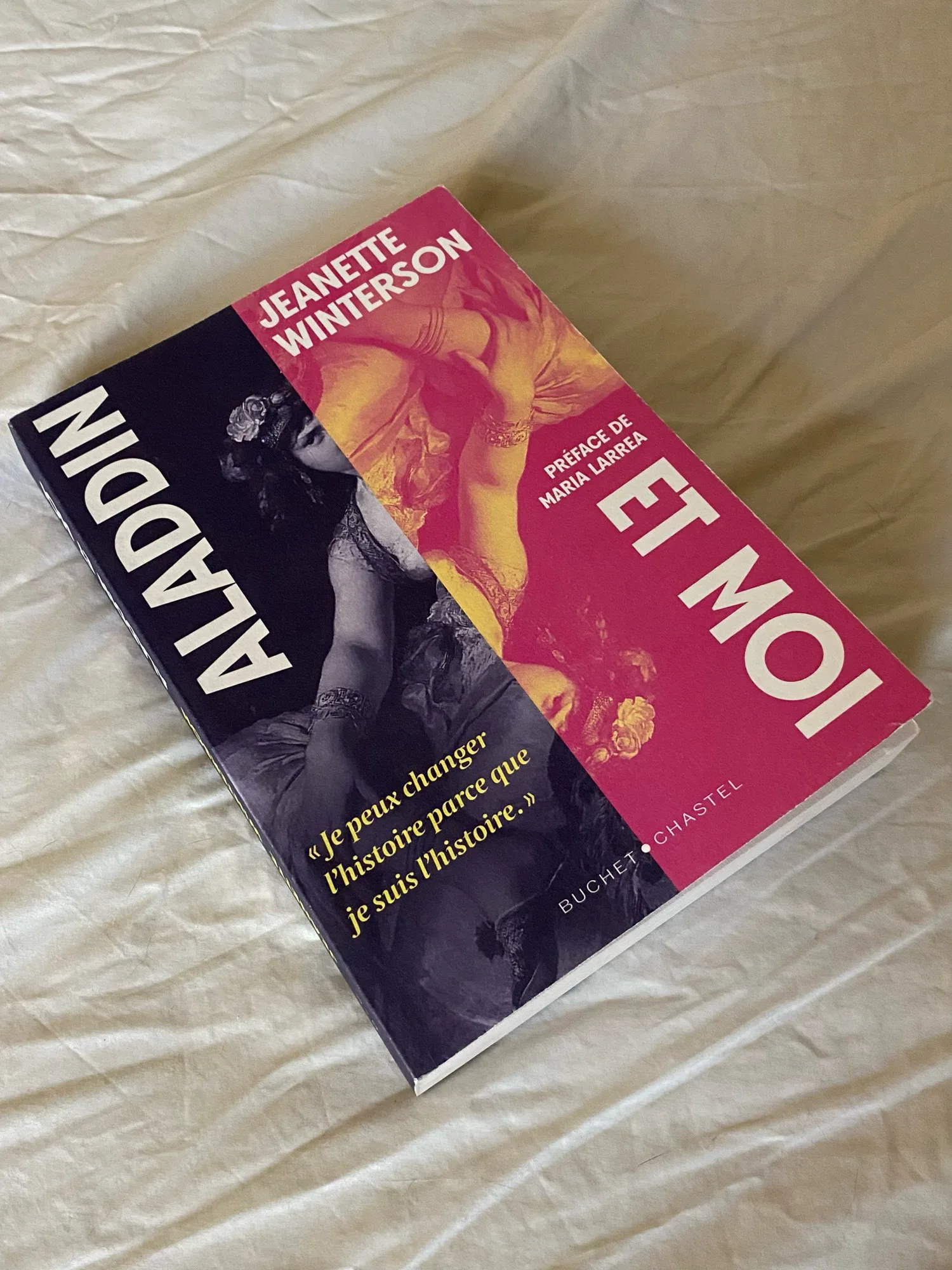 Aladdin et moi, de Jeanette Winterson