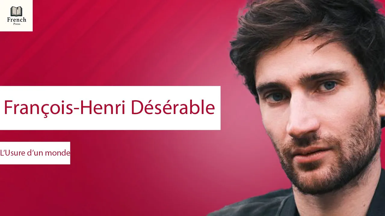 Entretien French Press avec François-Henri Désérable